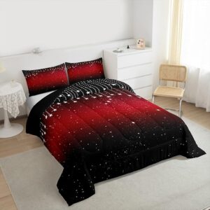 Erosebridal Red and Black Bedding
